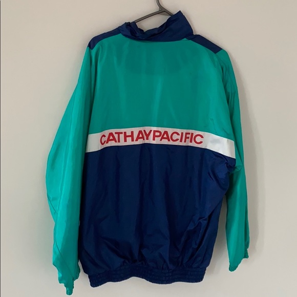 Vintage Cathay pacific wind jacket airline pilot - Picture 3 of 5